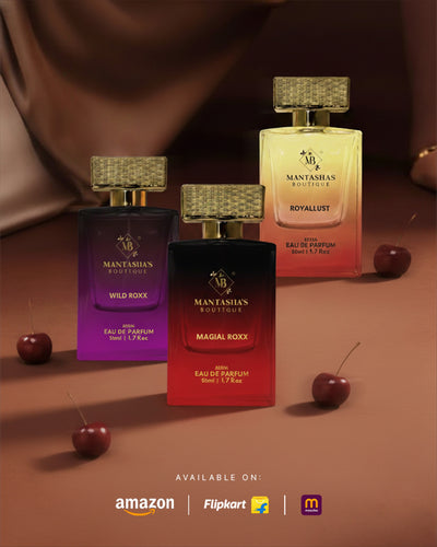 The pack of 3 luxurious perfumes